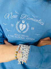 1989 Taylor's Version New Romantic Embroidered Unisex Sweatshirt