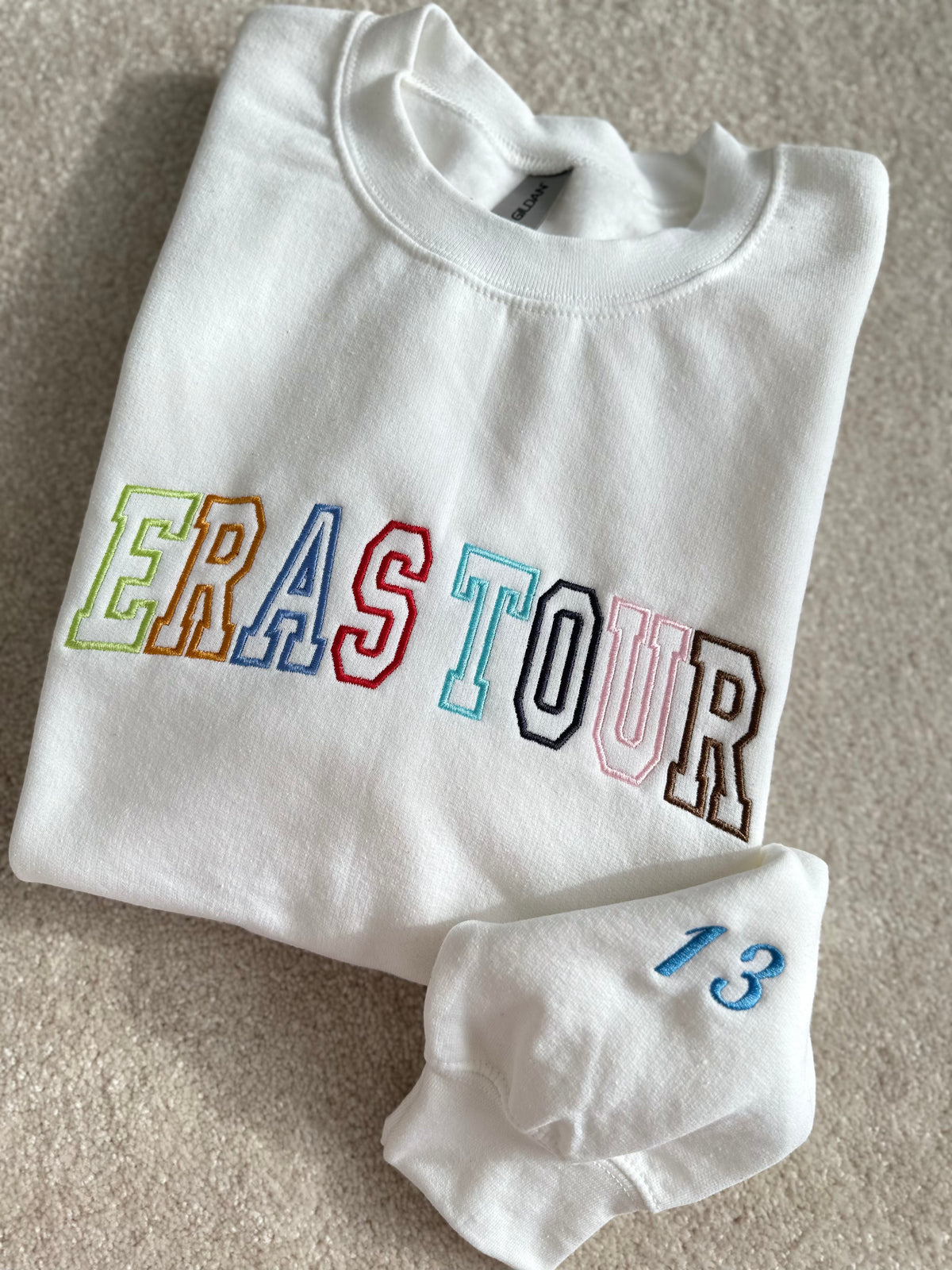 ERAS TOUR Taylor's Version Embroidered Sweatshirt