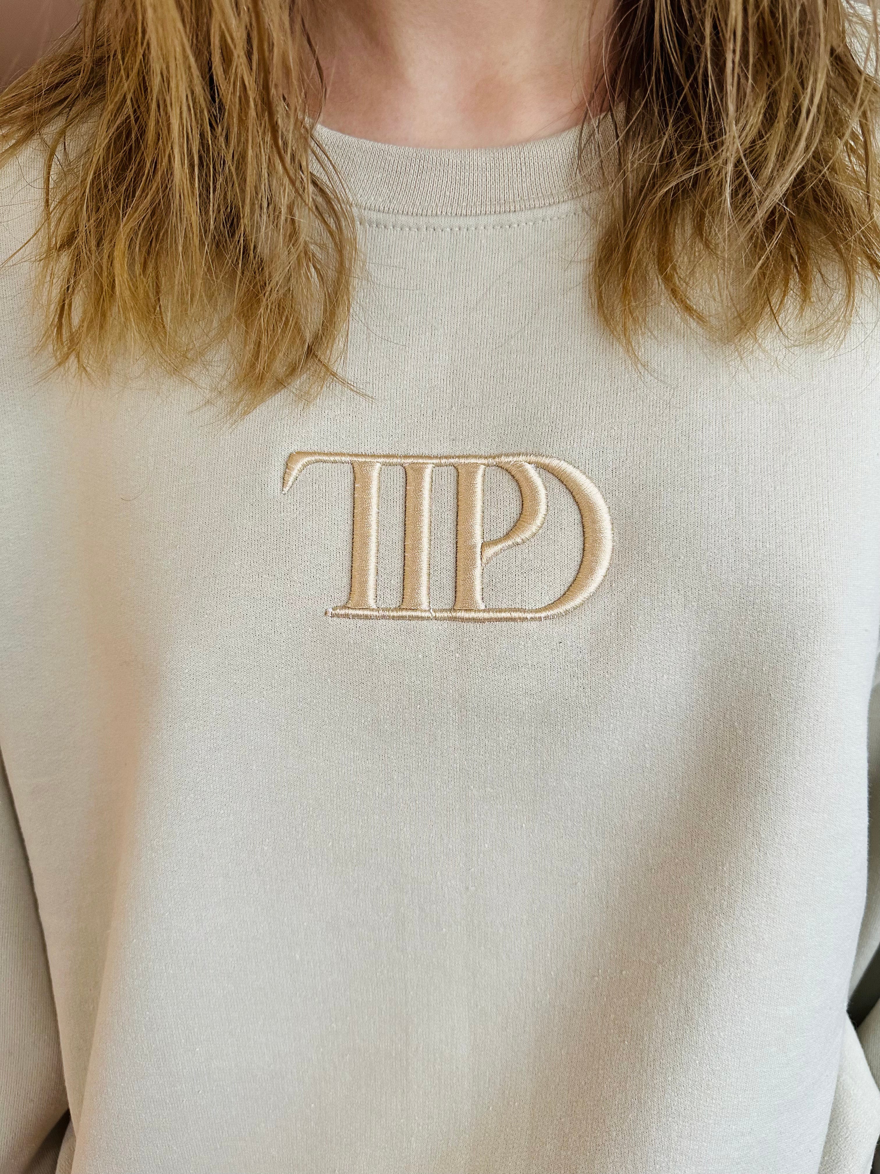 The Tortured Poets Department 3D Embroidered Sweatshirt