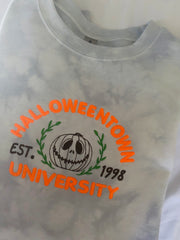Halloweentown Embroidered Crewneck