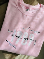 1989 Taylor's Version Embroidered Crewneck & Hoodie